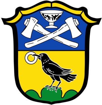 Wappen von Sankt Oswald-Riedlhütte/Arms (crest) of Sankt Oswald-Riedlhütte