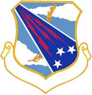 Coat of arms (crest) of the 18th Air Division, US Air Force