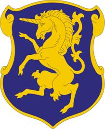 Coat of arms (crest) of 6th Cavalry Regiment, US Army