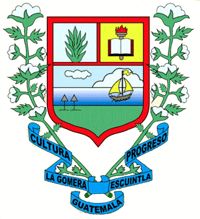 Coat of arms (crest) of La Gomera (Guatemala)