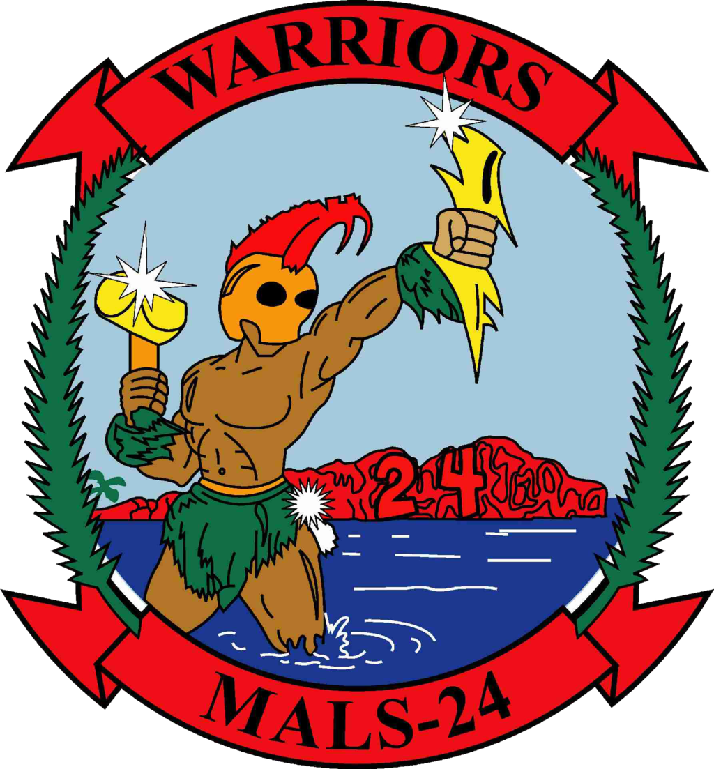 File:MALS-24 Warriors, USMC.png - Heraldry of the World