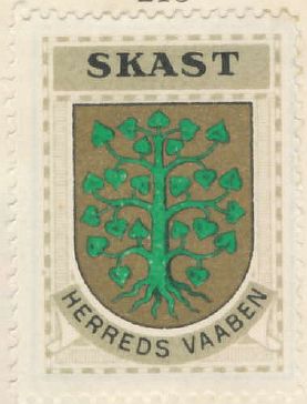 Coat of arms (crest) of Skast Herred