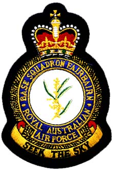 Coat of arms (crest) of the Base Squadron Fairbairn, Royal Australian Air Force