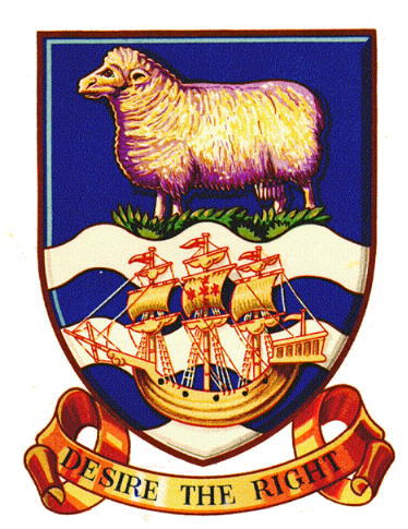 Arms of National Arms of the Falkland Islands