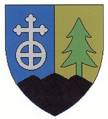 Wappen von Gießhübl/Arms (crest) of Gießhübl