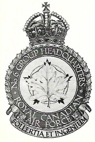 Coat of arms (crest) of the No 6 Group, Royal Canadian Air Force
