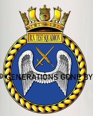 Coat of arms (crest) of the Royal Navy Test Squadron, Royal Navy