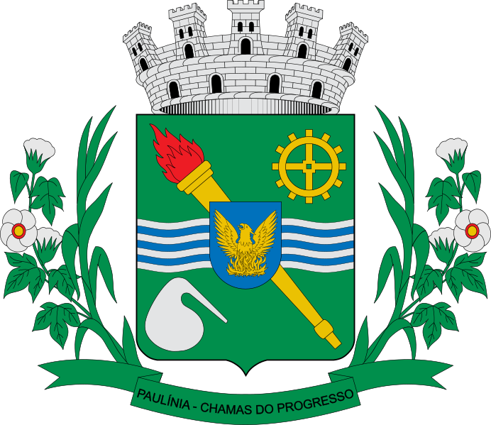 Brasão do Sp-paulinia.png/Coat of arms (crest) of Sp-paulinia.png