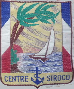 Coat of arms (crest) of Centre Siroco, Chantiers de Jeunesse de la Marine
