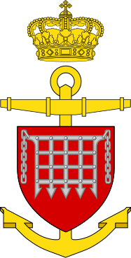Blason de Minelayer Langeland (N42), Danish Navy/Arms (crest) of Minelayer Langeland (N42), Danish Navy