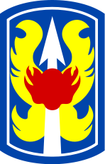 Arms of 4th Medical Brigade, US Army