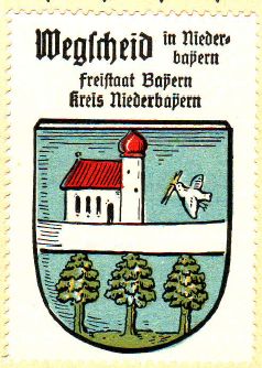Wappen von Wegscheid (Bayern)