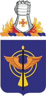 Arms of 10th Aviation Regiment, US Army