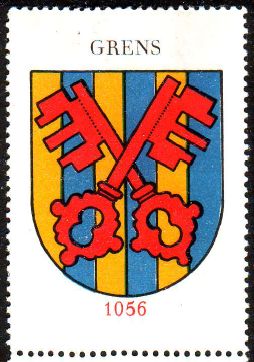 Wappen von/Blason de Grens