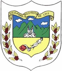 Escudo de Restrepo (Valle del Cauca)/Arms (crest) of Restrepo (Valle del Cauca)