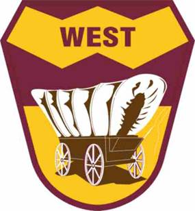 Coat of arms (crest) of Wichita High School West Junior Reserve Officer Training Corps, US Army