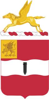 Coat of arms (crest) of the 82nd Field Artillery Regiment, US Army