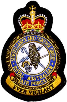 Coat of arms (crest) of the Surveillance and Control Group, Royal Australian Air Force