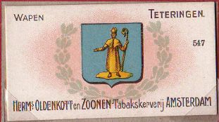 Wapen van Teteringen/Coat of arms (crest) of Teteringen