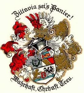 Wappen von Turnerschaft Zittavia Lipsiensis zu Düsseldorf/Arms (crest) of Turnerschaft Zittavia Lipsiensis zu Düsseldorf