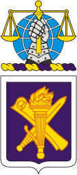 Coat of arms (crest) of Civil Affairs Corps, US Army