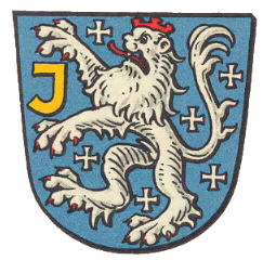 Wappen von Jugenheim in Rheinhessen/Coat of arms (crest) of Jugenheim in Rheinhessen