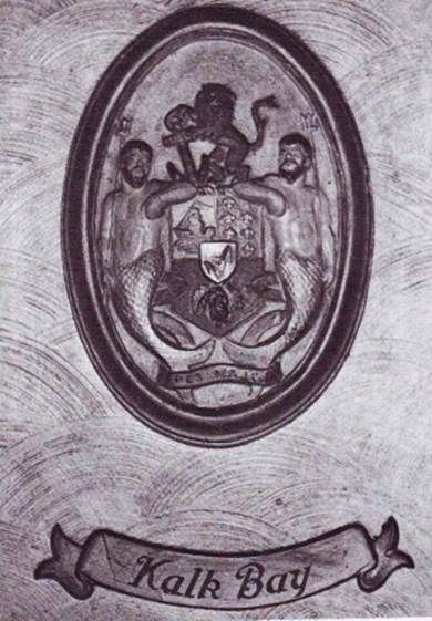 Arms (crest) of Kalk Bay and Muizenberg