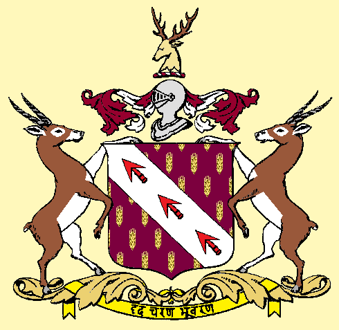 Arms (crest) of Samthar (State)