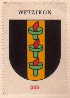 Wappen von/Blason de Wetzikon (Zürich)