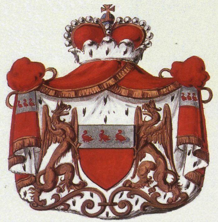 Wapen van Ursel/Arms (crest) of Ursel