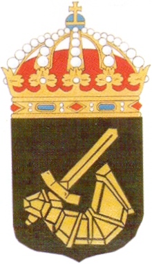 Coat of arms (crest) of the Army Armoured Centre, Swedish Army