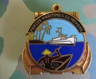 Blason de Mekong Maritime Force, French Navy/Arms (crest) of Mekong Maritime Force, French Navy