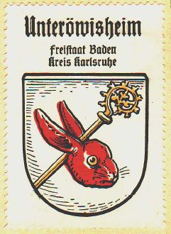 Wappen von Unteröwisheim/Coat of arms (crest) of Unteröwisheim