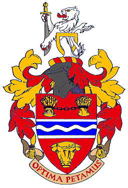 Arms (crest) of Darlington RDC