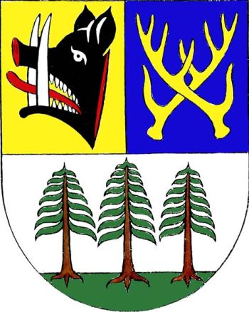 Arms (crest) of Hvožďany (Příbram)