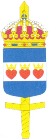 Coat of arms (crest) of the Defence Force Halmstad Schools, Sweden