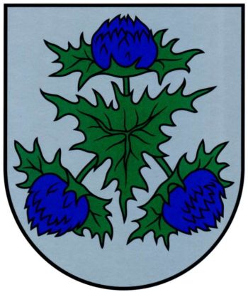 Arms of Pāvilosta (municipality)
