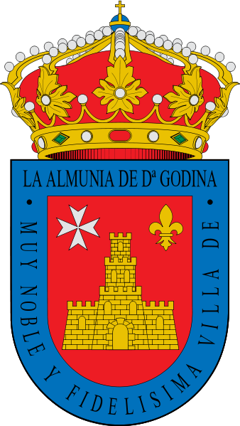 Escudo de La Almunia de Doña Godina/Arms (crest) of La Almunia de Doña Godina