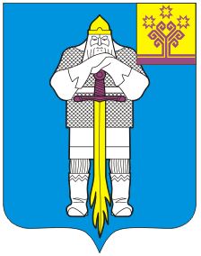 Coat of arms (crest) of Batyrevsky Rayon