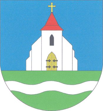 Arms (crest) of Bílý Kostel nad Nisou