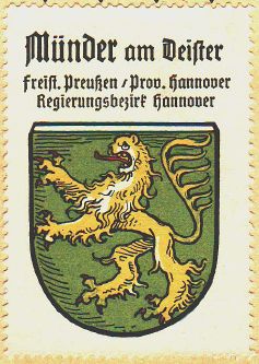 Wappen von Bad Münder am Deister/Coat of arms (crest) of Bad Münder am Deister