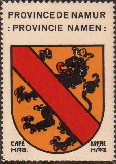 Wapen van/Blason de Namur (province)