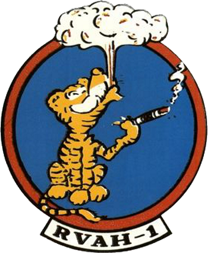 File:Reconnaissance Heavy Attack Squadron (RVAH)-1 Smokin' Tigers, US Navy.png