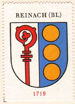 Wappen von/Blason de Reinach (Basel-Landschaft)