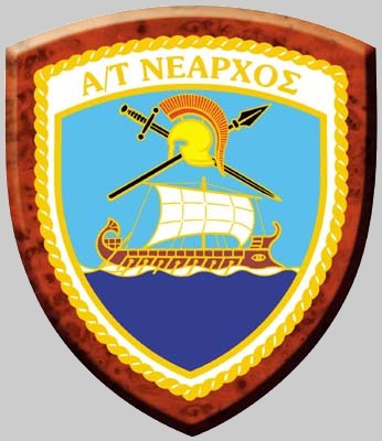 Coat of arms (crest) of the Destroyer Nearchos (D219), Hellenic Navy
