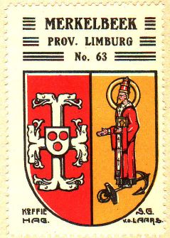 Wapen van Merkelbeek/Coat of arms (crest) of Merkelbeek