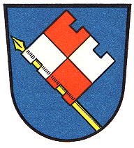 Wappen von Stadtschwarzach/Arms of Stadtschwarzach