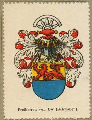 Arms (crest) of Sigismund Felix von Ow-Felldorf