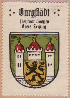 Wappen von Burgstädt/Coat of arms (crest) of Burgstädt