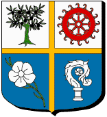 Blason de Drap (Alpes-Maritimes)/Arms (crest) of Drap (Alpes-Maritimes)